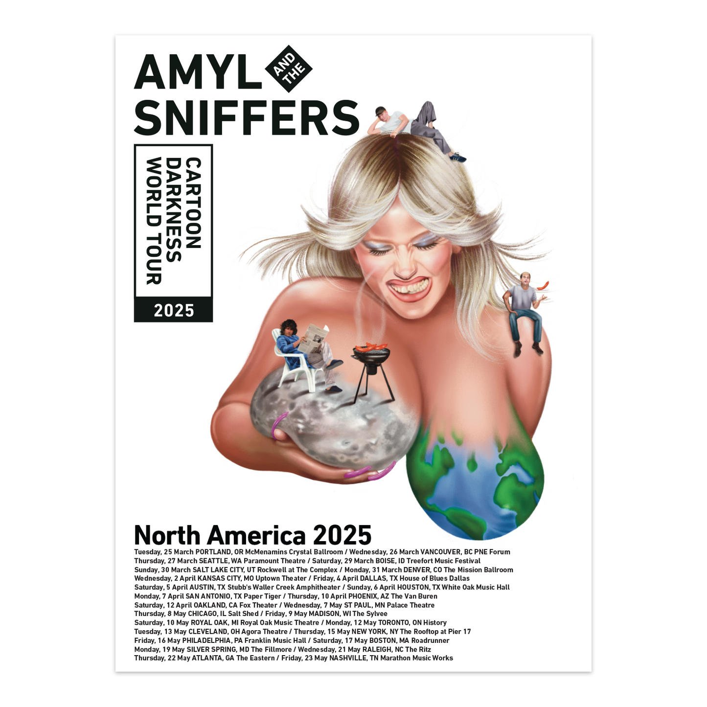 2025 North America Tour Poster