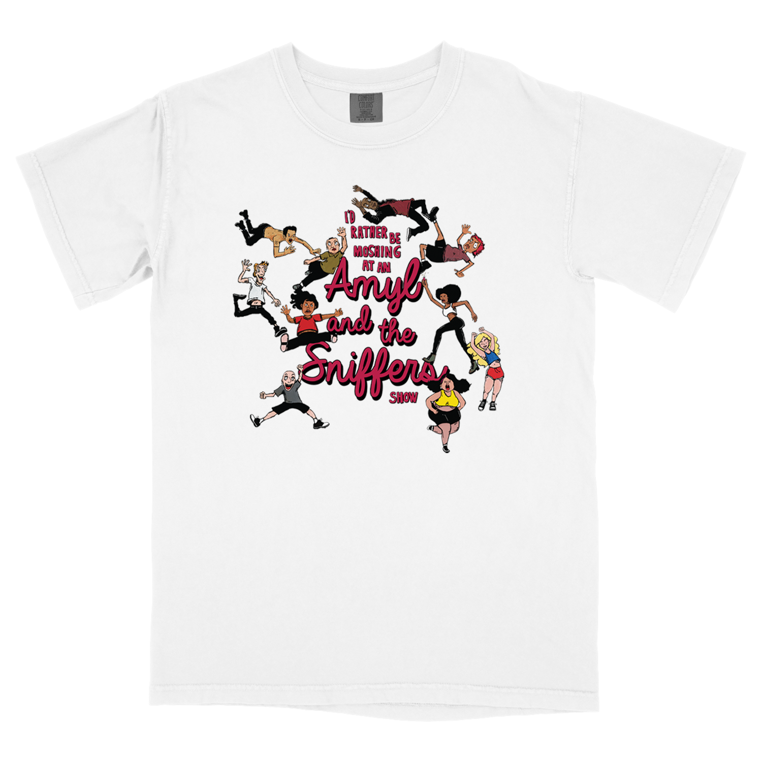 Moshing T-Shirt – Amyl and the Sniffers