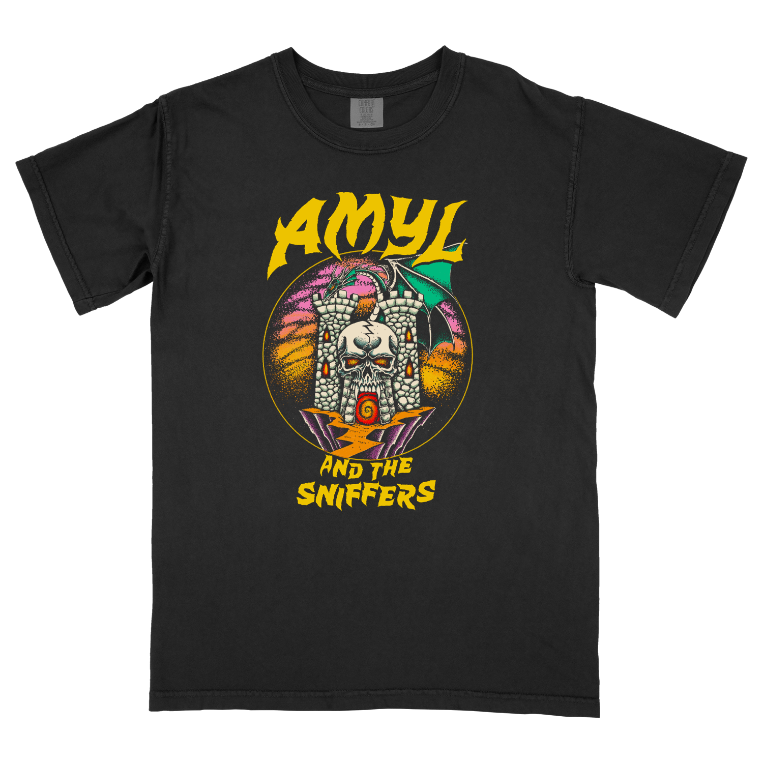 Crumbling Castle T-Shirt – Amyl and the Sniffers