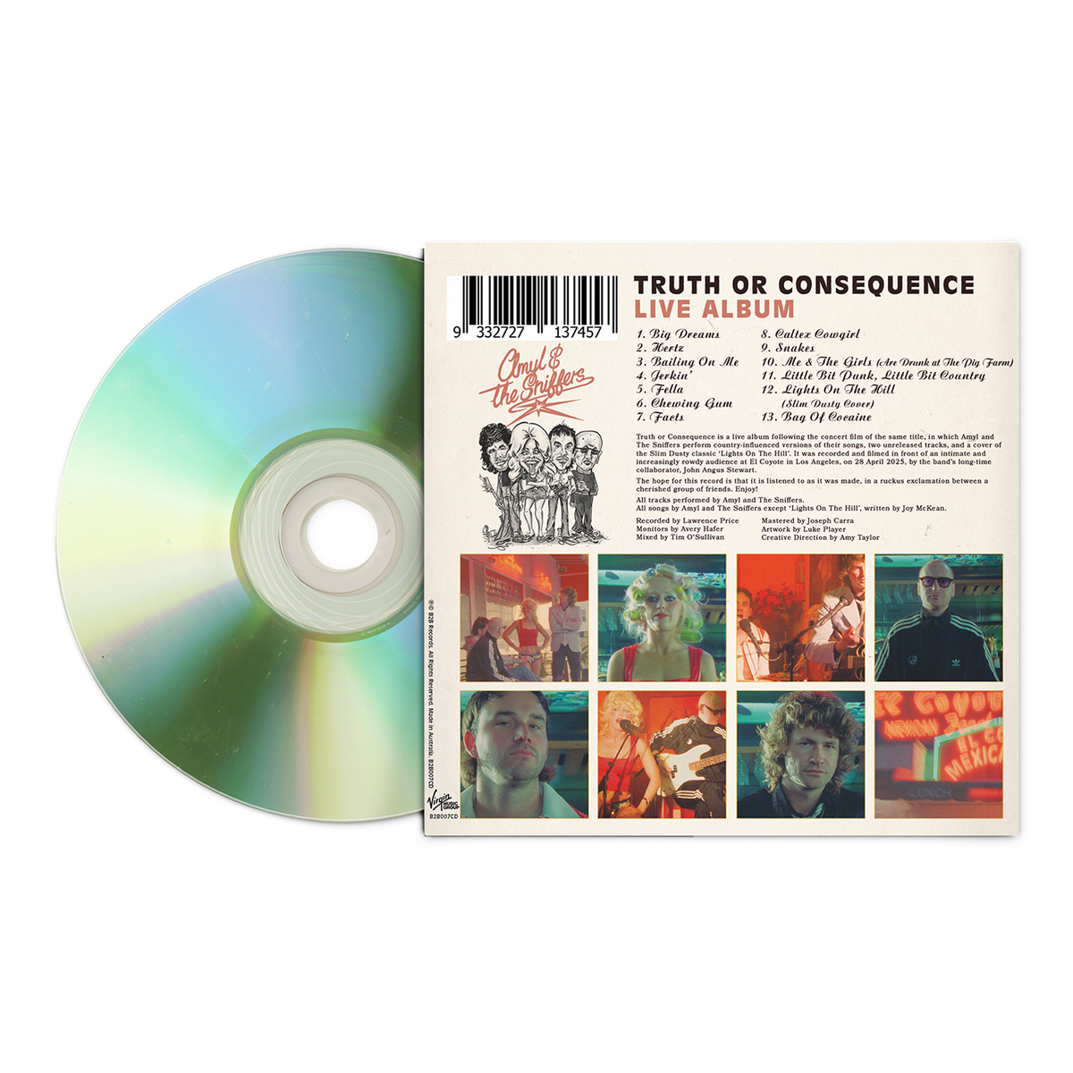 Truth or Consequence (Live from El Coyote) CD