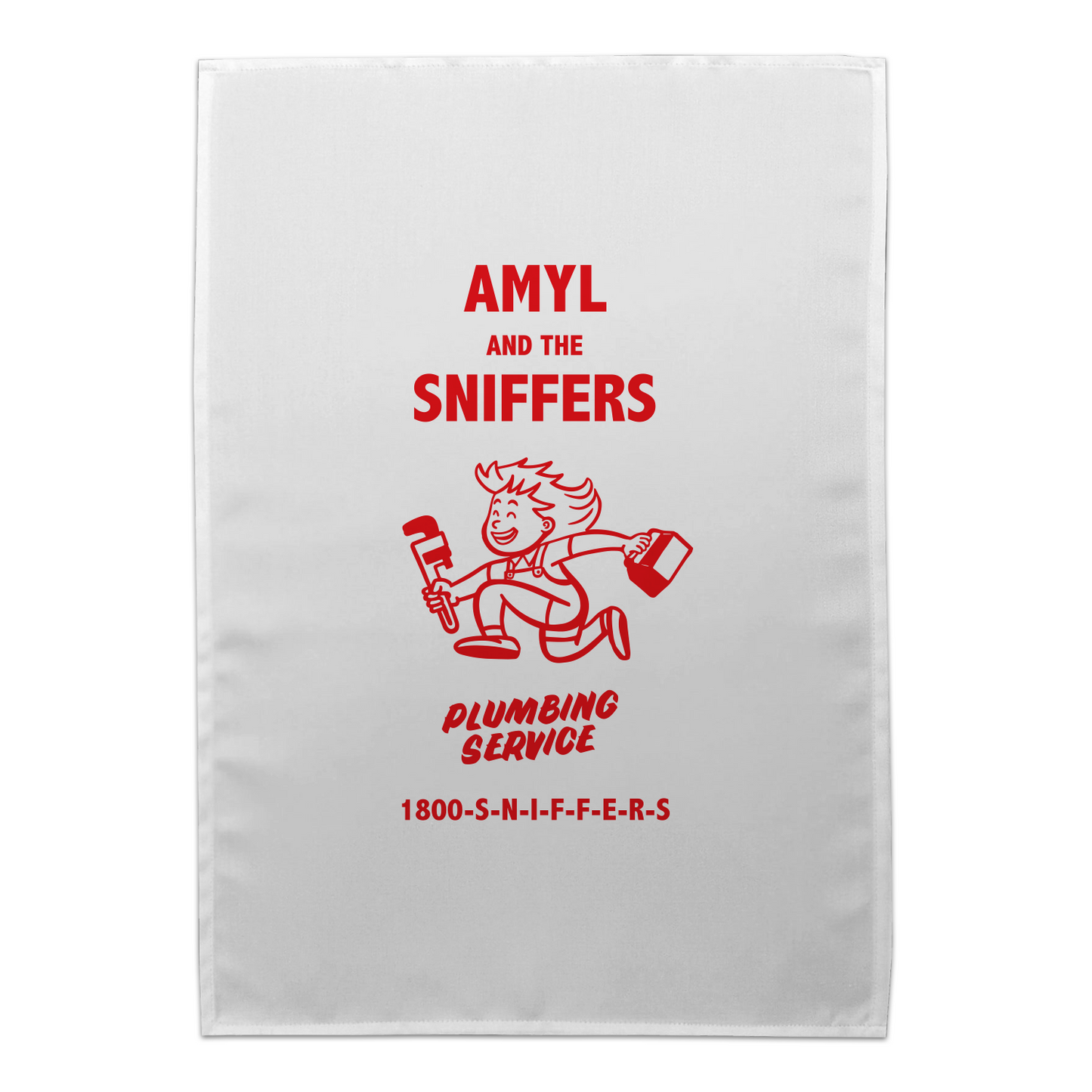 Plumber Tea Towel